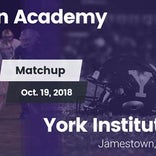 Football Game Recap: York Institute vs. Livingston Academy