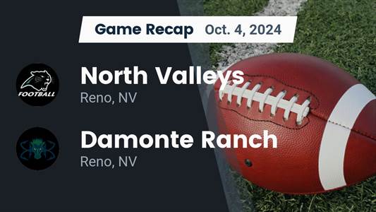 Football Game Preview: North Valleys Panthers vs. Galena Grizzli