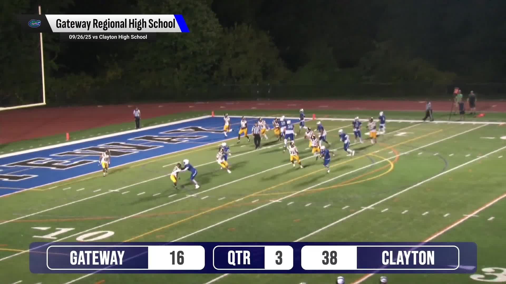 Football Recap: Gateway Regional Skates Past Clearview with Ease + How To Watch