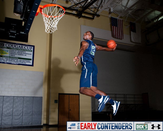 Forward Edrice Adebayo was a first-team MaxPreps Junior All-American for the 2014-15 season.