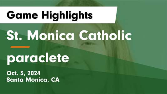 Volleyball Recap: St. Monica Comes Up Short