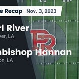 Football Game Recap: Archbishop Hannan Hawks vs. Pearl River Rebels