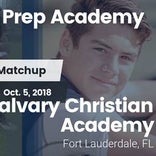 Football Game Recap: Calvary Christian Academy vs. Everglades Pr