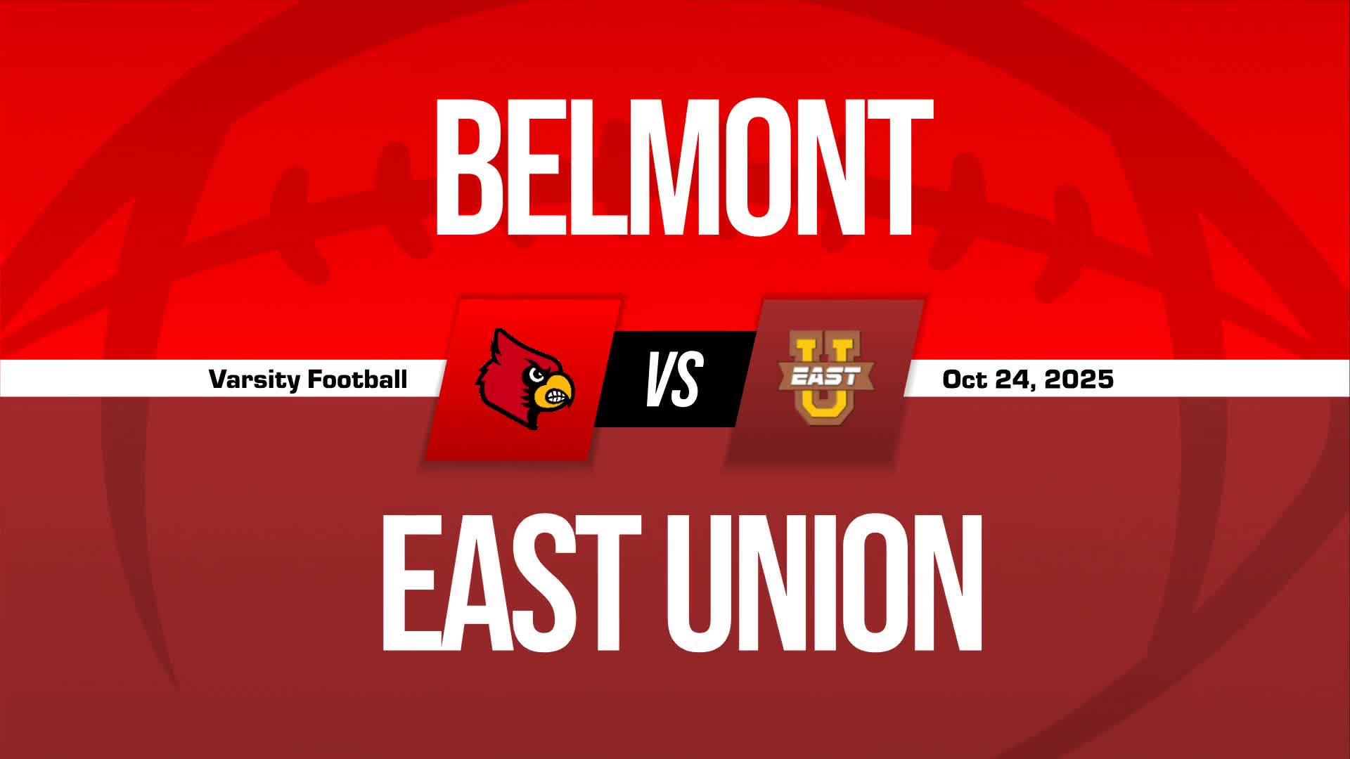 Football Recap: Belmont Extends Winning Streak to Three + How To Watch
