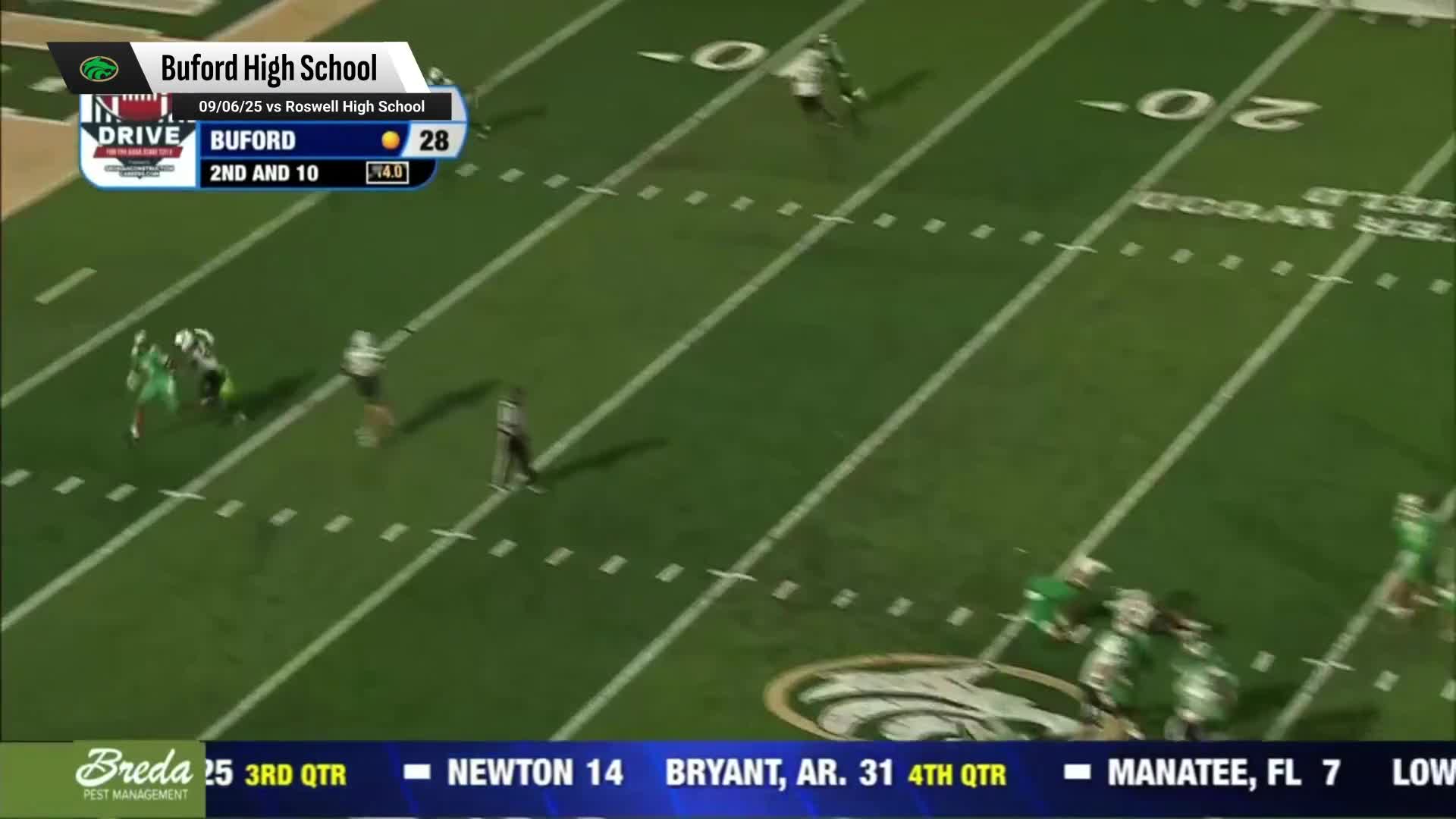 Bryce Perry-Wright Game Report: @ Dacula