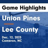 Lee County vs. Union Pines