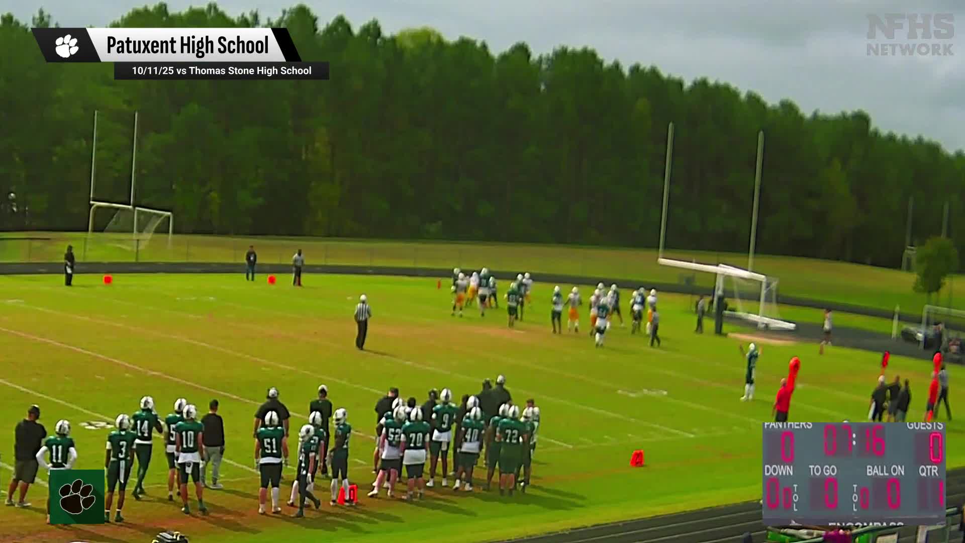 Football Recap: Great Mills'  Victory  on Thursday Extends Winning Streak to Five