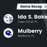 Football Game Recap: Ida Baker Bulldogs vs. Mulberry Panthers