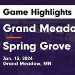 Basketball Game Recap: Grand Meadow Superlarks vs. Kingsland Knights