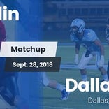 Football Game Recap: Dallas vs. James M. Coughlin