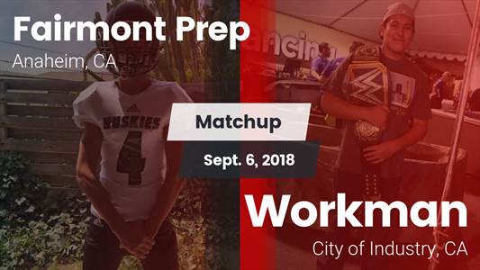 Football Game Recap: Fairmont Prep vs. Workman