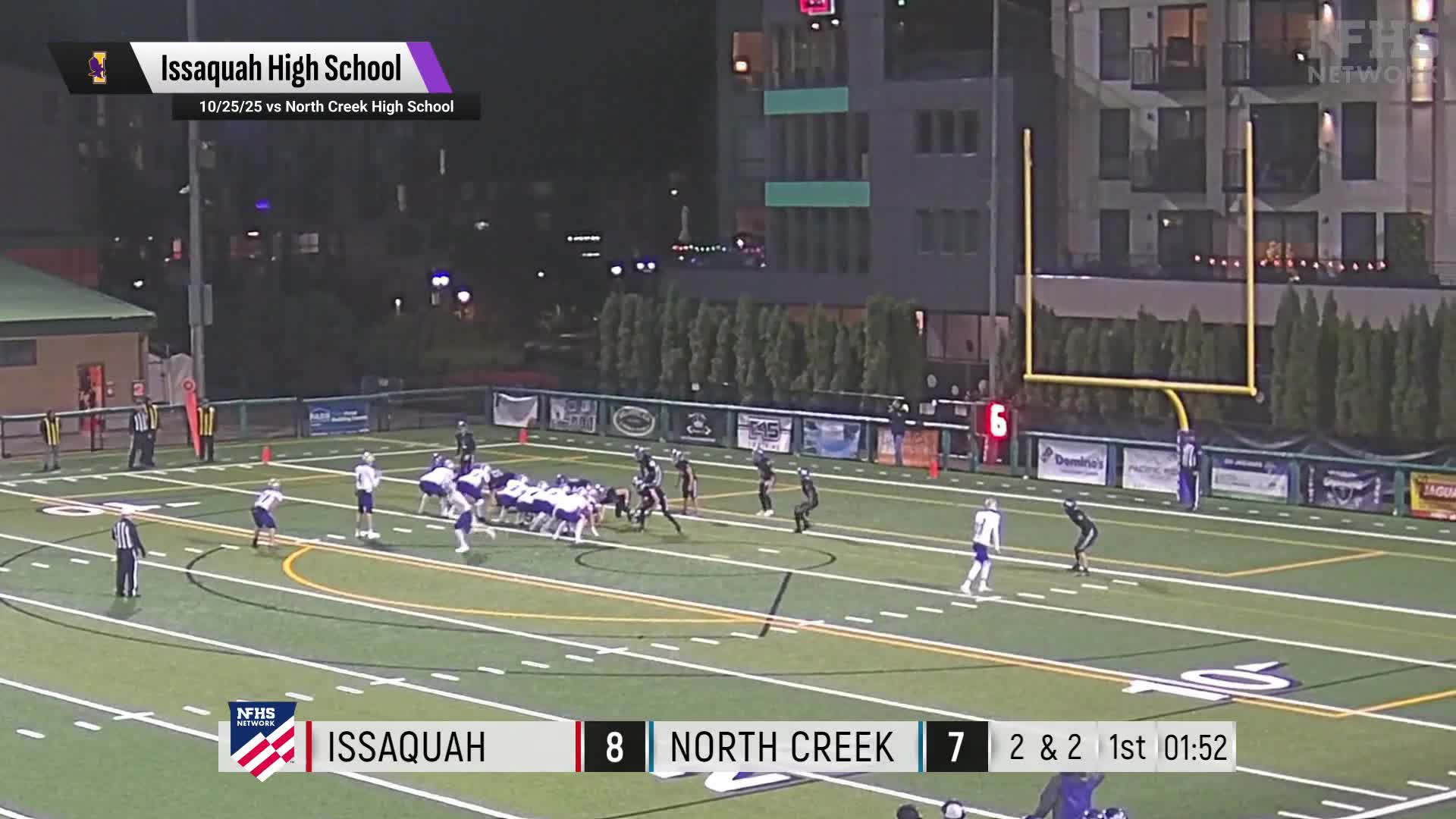 Football Recap: Juanita Takes a Loss