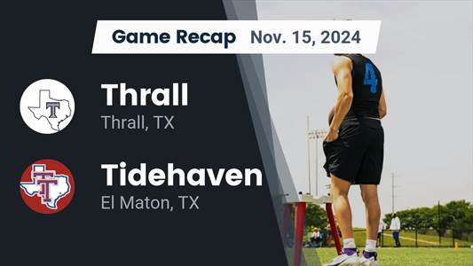 Football Recap: Tidehaven Takes Down Lexington in a Playoff Batt