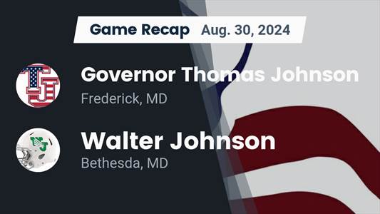 Football Game Preview: Governor Thomas Johnson on Home-Turf