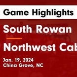 Dynamic duo of  Dabrianna Pharr and  Kynlee Dextraze lead South Rowan to victory