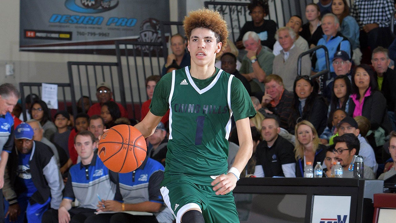 Photos: Projected top NBA Draft pick LaMelo Ball in high school