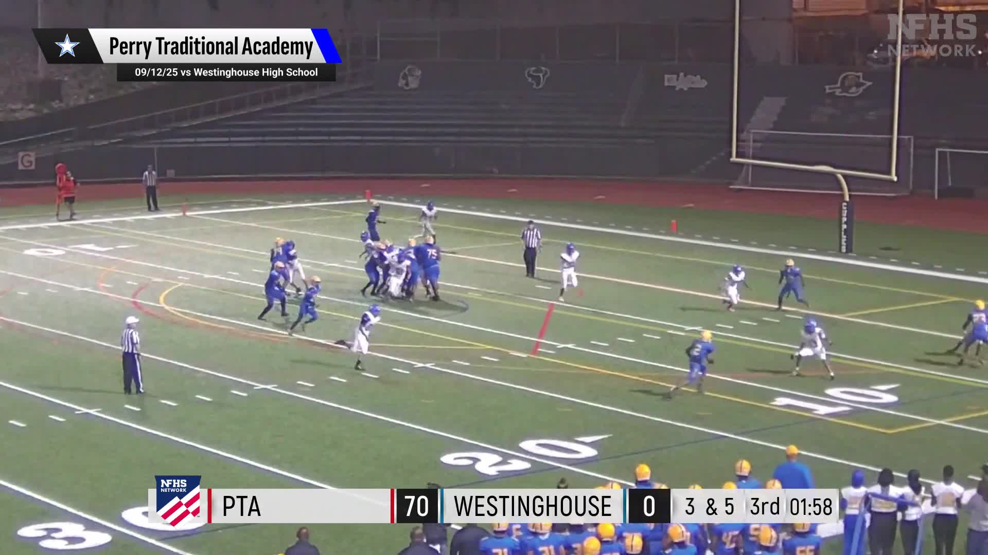 Football Recap: Perry Traditional Academy Takes a Loss