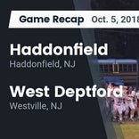 Football Game Preview: West Deptford vs. Camden