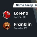 Lorena beats Franklin for their fifth straight win