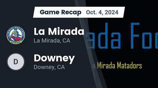 Football Recap: Downey Piles Up the Points Against Bellflower