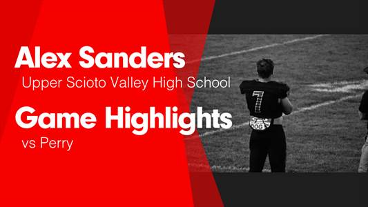 Alex Sanders Game Report: @ Ridgemont