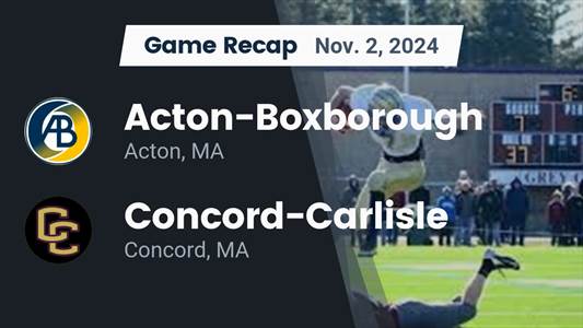 Football Game Preview: Acton-Boxborough The Revolution vs. Westf