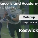 Football Game Recap: Marco Island Academy vs. Keswick Christian