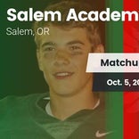 Football Game Recap: Salem Academy vs. Corbett