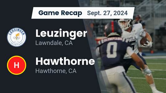 Football Game Preview: Hawthorne Cougars vs. El Segundo Eagles