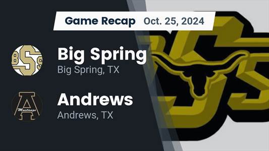 Football Game Preview: Big Spring Steers vs. Lake View Chiefs