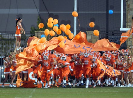 School spirit reigns not only on the football field but throughout the Bishop Gorman campus.