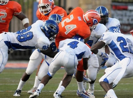Armwood's defense not only pursued fast and hard but they gang-tackled superbly.