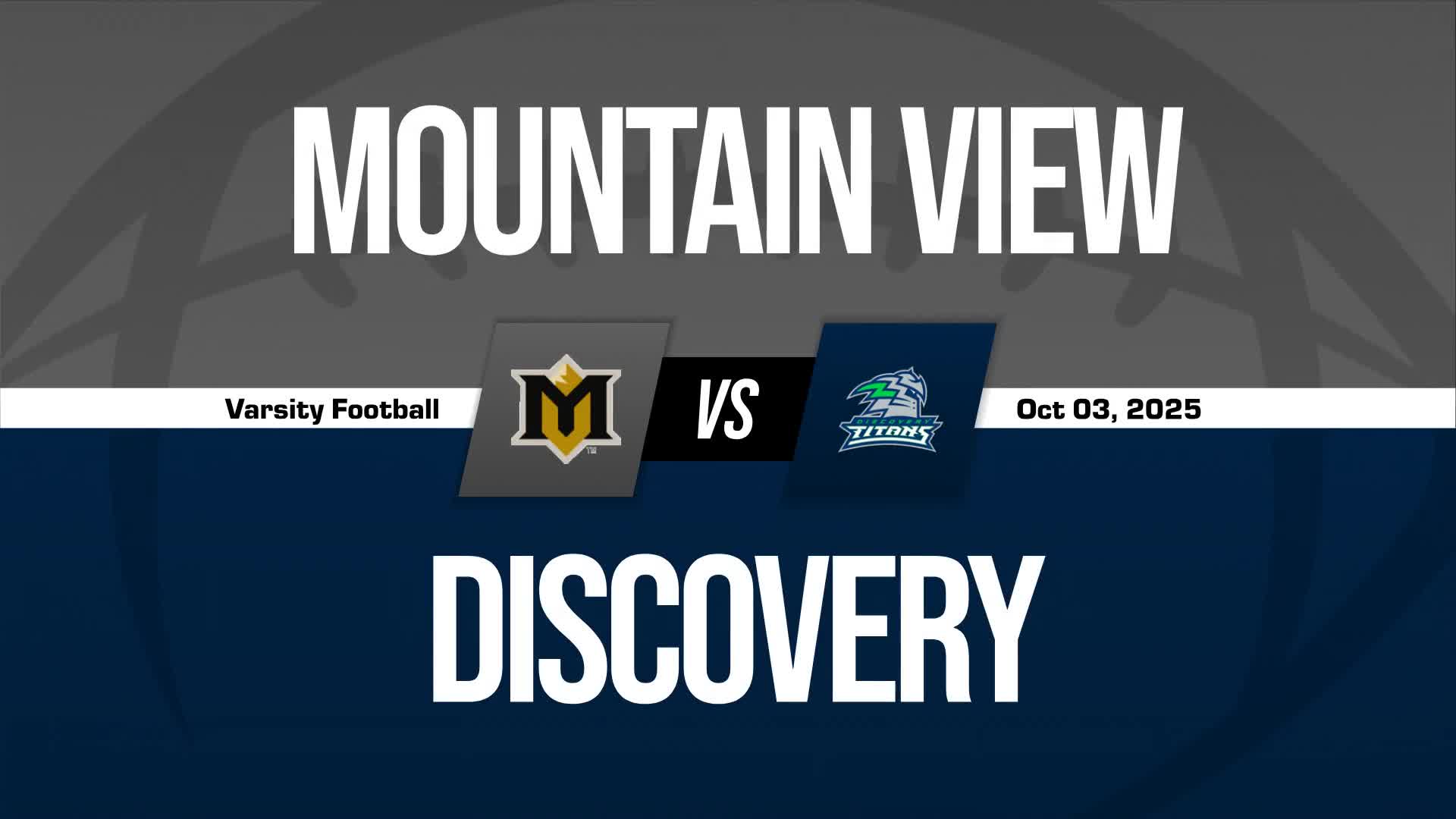 Football Recap: Discovery Takes a Loss