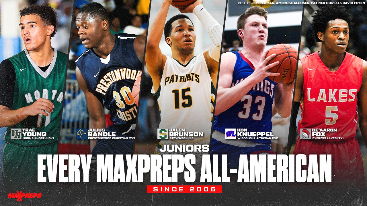 MaxPreps Junior All-Americans since 2010