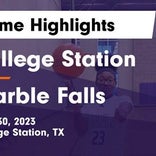 Marble Falls vs. College Station