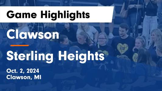 Volleyball Recap: Clawson Takes a Loss