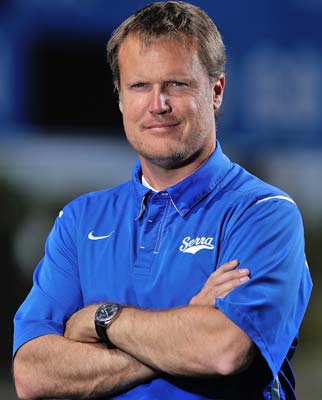 Head coach Scott Altenberg