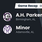 Football Game Recap: Minor Tigers vs. Parker Thundering Herd