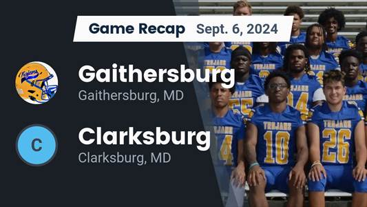 Football Game Preview: Gaithersburg on Home-Turf
