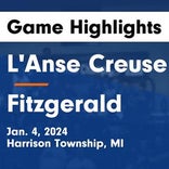 Basketball Game Recap: L'Anse Creuse Lancers vs. Lutheran North Mustangs