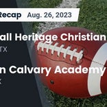 Football Game Preview: Calvary Academy Lions vs. Nazarene Christian Academy Lions