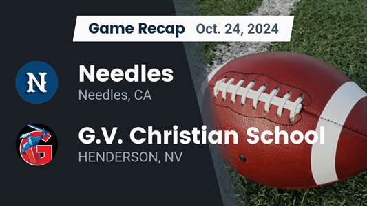 Football Game Preview: Needles Mustangs vs. Lake Mead Christian 