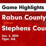 Rabun County vs. Stephens County