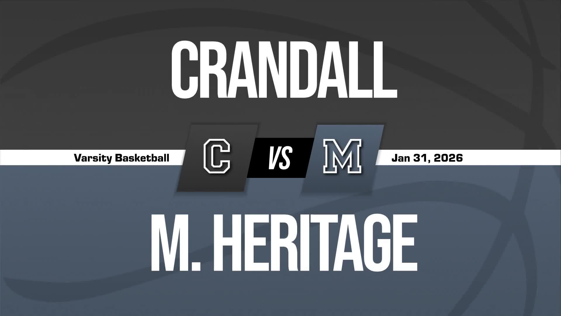 Basketball Recap: Crandall Wins Going Away Against Midlothian Heritage