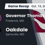 Football Game Preview: Governor Thomas Johnson vs. Urbana