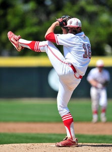 Brady Corless fired a shutout on
Monday, cementing Spanish Fork's
claim that it may have the finest
pitching trio in the nation.