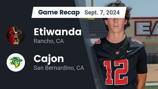 Football Game Preview: Etiwanda Heads Out