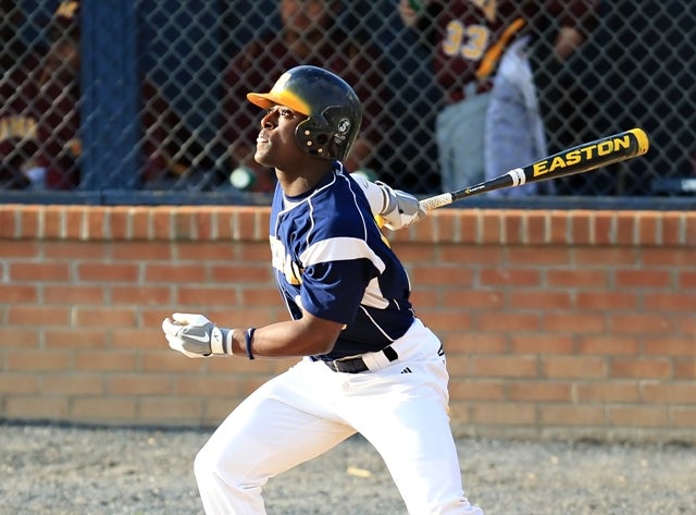Matthew McPhearson hit .479 with 29 steals in 32 attempts this season for Riverdale Baptist.