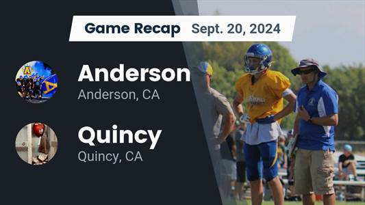 Football Recap: Anderson Skates Past Oroville with Ease