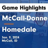 McCall-Donnelly has no trouble against Homedale